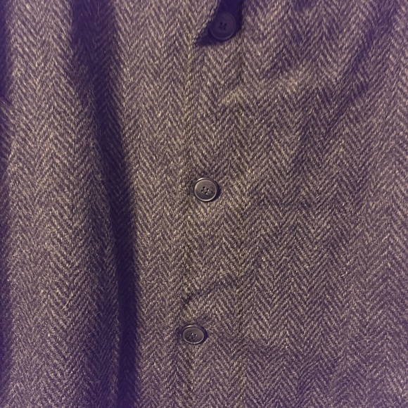 Men’s Wool Gray Trench Coat - Picture 5 of 9